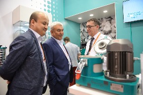 "ВИБРОТЕХНИК" представил лабораторное оборудование на выставке "MiningWorld Russia - 2018" в Москве.