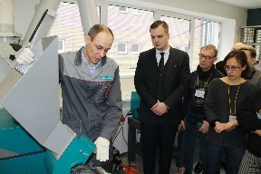 Демонстрация работы оборудования ООО «ВИБРОТЕХНИК» в лаборатории технологических испытаний